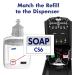 Purell Healthy Soap Mild Foam CS6 Starter Kit - 1-1200 mL Refill + Touch-Free Dispenser | GOJO Inc - Buy Online on SooperMarket.com