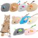 Dacitiery 9Pcs Catnip Mice Toys - Interactive Play & Teeth Cleaning for Cats & Kittens - Buy Online on SooperMarket.com