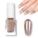 Metal Nail Polish Mirror Nail Varnish Quick Drying Metallic Effect Nail Art Polish (002)