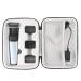 KHANKA HART PACK CASE for Philips Bodygroom BG5020/BG3015/BG3010/BG7025 Series 7000 5000 3000 Take back hair removal.(Black and white) black and white