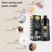 400ml Black Hair Shampoo: Herbal Hair Color Dye for Men and Women - Semi-Permanent, Gentle Formula for Smooth, Shiny Results - Buy Online on SooperMarket.com