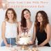 43 Piece Tortendeko Foam Balls Set - Rose Gold White & Gold Cupcake Toppers for Birthdays Weddings & Baby Showers - Buy Online on SooperMarket.com