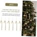 Cabilock Artificial Garland 18 Pcs Crutch Pendant Children s Toys Christmas Hanging Ornaments Candy Crutch Christmas Pendant Set - Buy Online on SooperMarket.com