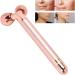 3D Roller Face Massager V Shaped Facial Rollers Face Slimming Tightening Tool Lifting Face Lines Remove Puffiness (Rose Gold) - Buy Online on SooperMarket.com