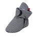 TMEOG Baby Booties Slippers Infant Boots Newborn First Walking Shoes Baby Winter Sock Crib Shoes for Boys Girls 0-18Months 6-12 Months A Striped