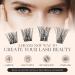 Shop LASHVIEW Mega Volume Lash Clusters - DIY Eyelash Extensions for At-Home Glam | D Curl Individual Lashes (10-16mm Mix - Buy Online on SooperMarket.com