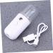 Baluue 2pcs Skin Care Mini Humidifier Humidifer Portable Humidifier Cooler Portable Steamer White - Buy Online on SooperMarket.com