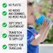 MYINNI Silicone Sippy Cup Lids - 2 pcs Non-Plastic BPA Free Transitioning Stretch Lids | No Leaks, Spill Proof, Reusable - Green/Orange - Buy Online on SooperMarket.com