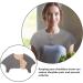 2pcs Warm Shoulder Vest Warm Shawl Warm Winter Cape Shoulder Support Equipment Maternity Elderly Grey 62x34cm - Buy Online on SooperMarket.com