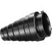 Neewer Medium Aluminum Alloy Conical Snoot Kit with Honeycomb Grid and Color Gel Filters for Bowens Mount Studio Strobe - Photography Flash Light Accessories - Buy Online on SooperMarket.com