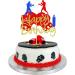 Arthsdite 1Pc Boxing Happy Birthday Cake Topper Boxing Gloves Cake Decorations Sports Birthday Theme Party Cake Decoration Supplies Boxing Cake Topper - Buy Online on SooperMarket.com