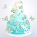 Blumomon 30-Piece 3D Butterfly Cake Topper Decorations - Green & Gold Border Mixed Sizes for Weddings Baby Showers & Birthdays - Perfect Cupcake Picks - Buy Online on SooperMarket.com