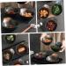 Zerodeko Dipping Dish Snack Bowls Sauce Dipping Bowls Sauce Container Kitchen Sink Mats Soy Sauce Dishes Ceramic Appetizer Dish Dessert White Seasoning Dish Ceramics Condiment 1 - Buy Online on SooperMarket.com