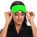 Haskirky Light Blocking Eye Mask for Deep Sleep - Breathable & Adjustable - Ideal for Travel, Yoga, Meditation - Men and Women - Buy Online on SooperMarket.com