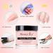 Acrylic Nail Powder Set - 4 Colors (Clear, French White, Nude, Pink) for Nail Extension & 3D Carving - Professional Polymer Colored Acrylic Powder - 28g - UK - Buy Online on SooperMarket.com