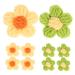 STOBOK 10pcs Hairpin Accessories Girls Suit Satin Ribbon Flowers Hairpin Accessory Toddler Hair Piece Hat 1 count (Pack of 1) Assorted Color 1