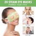 20 Pack MEDLOT Steam Eye Mask for Dry, Puffy Eyes | Dark Circles & Stye Relief | Disposable Warm Compress with Ear Straps | Unscented Spa Mask for Sleep | Mother's Day Gift - Buy Online on SooperMarket.com