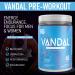 VNDL Pre Workout Powder for Men & Women- Enjoy a Clean Energy Boost with No Sugar Featuring L-Citrulline & L-Tyrosine for Improved Endurance- Nootropic Formula in Blue Razz Gummies Flavor - 40 Servings - Buy Online on SooperMarket.com
