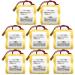 WELLVEUS 8 Pack BR-CCF2TH 6V Battery 5000mah for Fanuc A98L-0001-0902/A98L-0031-0006 PLC Back-Power with Brown Plug