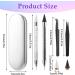 Andibro Rhinestone Picker Tool Set Dual-end Diamond Dotting Pens Wax Pencil Acrylic Pickup Kit for Nail Gems Stones DIY Nail Art Crafts 2 Dotting Pen 2 Wax Tip 2 Nail Art Tweezer(Black+White) - Buy Online on SooperMarket.com