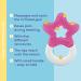 Dentistar Cooling Ring Set - BPA Free Baby Teething Toys (2 Pieces) | Cooling Tooth Aid for Infants 3 Months+ | Pink - International Shipping Available - Buy Online on SooperMarket.com