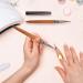 Lnhgh Nail Polish Brush - Tool Sandalwood Nail Polish Brush For Thin Details Fine Drawing Long Lines Home Use And Professional Nail Salon - Buy Online on SooperMarket.com