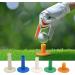 XMWangzi Golf Rubber Tees - 5 PCs for Driving, Putting, Chipping Practice | Suitable for Indoor & Outdoor Use with Golf Mats and Nets - Buy Online on SooperMarket.com