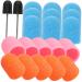 Mikinona 3 Sets Nail Art Polishing Caps Electric Nail File Accessory Drill Bits Manicure Pedicure Sanding Caps Nail Art Mmxmm Sanding Bands