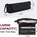 Hair Tools Travel Bag with Heat Resistant Mat - 2-in-1 Organizer for Flat Irons & Curling Irons | Essential Travel Accessories - Buy Online on SooperMarket.com