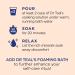 Dr Teal's lavender foaming bath 1000 Milliliter & (DRTE4) Vitamin C Epsom Salt 1.36 kilogram - Buy Online on SooperMarket.com