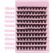 Selawasty 100 Lash Clusters - DIY Eyelash Extensions D Curl Mega Volume Individual Lashes - Wispy Cluster Extensions for Home - S7-D-12-16MIX - Buy Online on SooperMarket.com