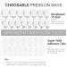 AILLSA Press On Nails Short - Glue On Fake Nails 37-Piece Set - Jade White - Buy Online on SooperMarket.com