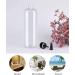 2 Pack 16.9oz Hair Color Applicator Bottles - PET Plastic Squeeze Bottles for Hair Dye - Refillable and Transparent - Clear/black Cap - Buy Online on SooperMarket.com