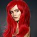 N Hot Hooded Hair Dryer Comic Wig Cosplay 70cm Color Long Curly Hair European Beauty Long Curly Hair Wig Multi Color Full Head Wig Human Lace Front Wig One Size Red - Buy Online on SooperMarket.com