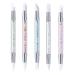 5 Pcs Dual Tipped Silicone Nail Tools Nail Art Sculpture Pen,Silicone Head Acrylic Handle Nail Art Brushes,Nail Art Tools for Home Salon