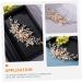 BELLIFFY Headgear Bride Wedding Hair Comb Bridal Flower Hair Comb Wedding Headdress Wedding Pearl Hair Comb Bridal Headpieces for Wedding Bridal Hair Accessories Wedding Hair Accessories - Buy Online on SooperMarket.com