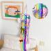 ZSMJAER Hair Clip Storage for Girls Unicorn Hair Clip Holder Rainbow Yarn Tassel Organiser Hair Accessories Unicorn Theme Party Decoration - Buy Online on SooperMarket.com