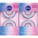 Nivea Pure Skin sensitive brush head attachment for the electrical facial cleaning brush facial cleaning for normal and sensitive skin 2 Pack (1 x 2 brush heads)