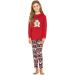 Ekouaer Christmas Family Pajamas Set - Red Nightwear for Men, Women & Kids (6 Years) - Buy Online on SooperMarket.com