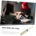 minkissy Drills Cuticle Drill Bits Manicure Supplies Acrylic Drill Bits Nail Tungsten Steel Accessories 0.56x0.56x5.05cm As Shown2 - Buy Online on SooperMarket.com