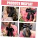 Gogogmee Bow Hairpin Ribbon for Hair Bow Hair Clips Hair Ribbon Bow Barrettes for Women Bows for Women Hair Ribbons for Women Barrettes for Thick Hair Women Hair Bows Ponytail Clip - Buy Online on SooperMarket.com