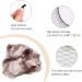 Shakeel 30pcs Invisible Hair Nets for Buns + 20pcs U Shape Hair Pins | Mesh Ballet Bun Nets in Brown for Women and Girls - Buy Online on SooperMarket.com