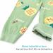 YANWANG 100% Cotton Baby Pajamas Set | Long Sleeve Sleepwear | Pineapple Print | 6-12 Months - Buy Online on SooperMarket.com
