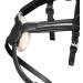 WALDHAUSEN X-Line Standard Bridle Canc n - Black Stainless Steel for Thoroughbreds & Cobs | International Shipping Available - Buy Online on SooperMarket.com