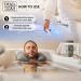 Dead Sea Collection Muscle Recovery Bath Salts for Men - Soothing Amber Wood Mineral Salt Soak - 34.2 OZ for Healing and Relaxation - Buy Online on SooperMarket.com