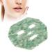 Jadestone Face Eye Mask - Spa Quality Facial Cover & Massage for Dark Circles - Fuchsite Quartzite - Buy Online on SooperMarket.com