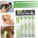 ORFOFE 1 Set Pet Toothbrush Kitten Toothbrushes Dog Toothbrush for Small Dogs Dog Toothpaste Pets Pp Green - Buy Online on SooperMarket.com
