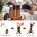 LotFancy 6pc 10ml Amber Glass Roller Bottles with Stainless Steel Roller Balls & Droppers - Buy Online on SooperMarket.com