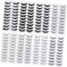 HAPINARY Beauty Fake Eyelashes 80 Pairs Fake Lashes Fake Eyelashes Eyeliner Pencil False Eyelashes Natural Eyelashes Cross Section Cosplay Lashes - Buy Online on SooperMarket.com