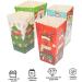 HAPINARY 12pcs Boxes Christmas Popcorn Box Xmas Gift Packing Case Candy Gift Bags Christmas Candy Bag Christmas Party Favor Christmas Candy Favor Boxes Paper Gift Box Fashion - Buy Online on SooperMarket.com